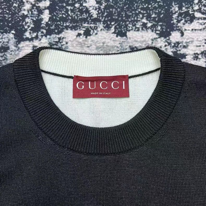 Gucci Gucci Black Logo Knit Dress Size XS Size XXS / US 00 / IT 34 - 2 Thumbnail