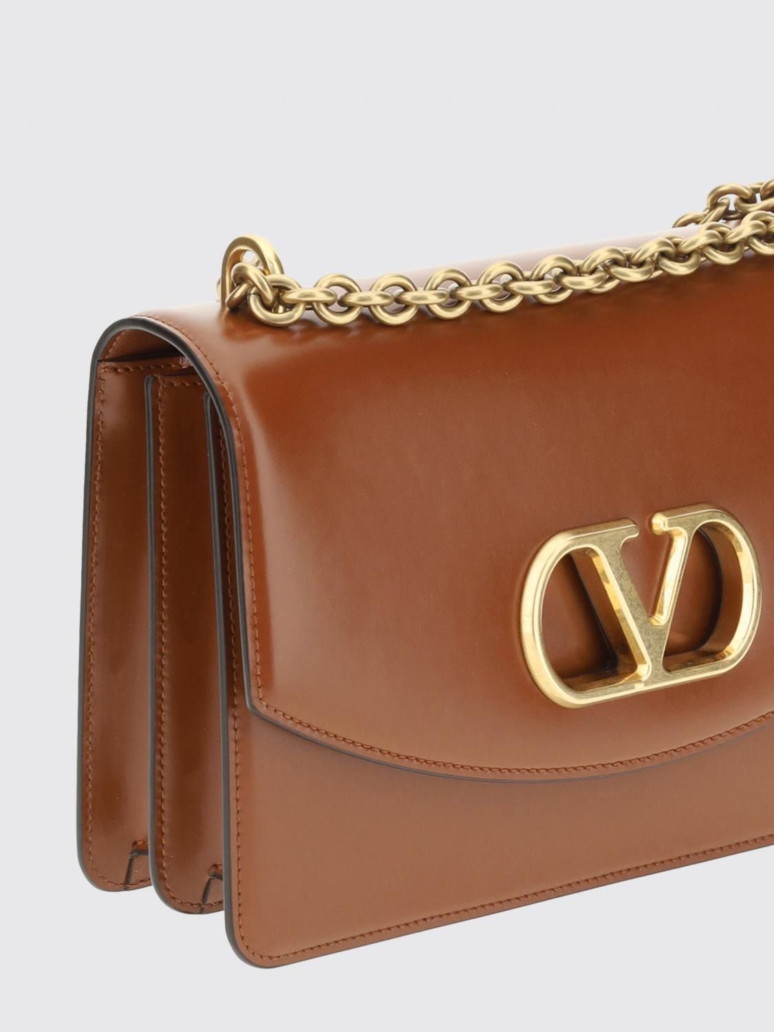 Valentino Valentino Garavani Shoulder Bag Woman Brown Size ONE SIZE - 3 Thumbnail