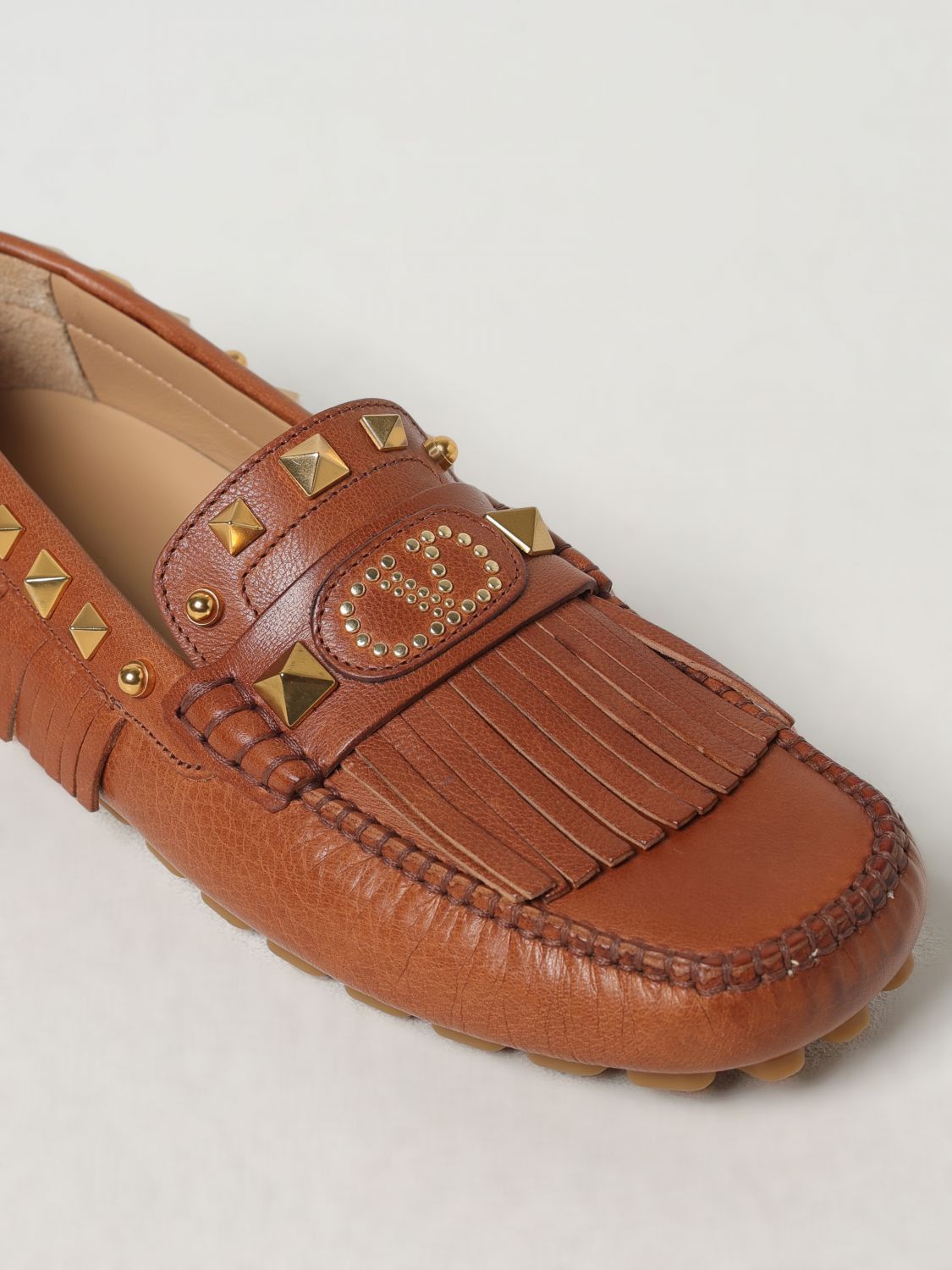Valentino Valentino Garavani Loafer Woman Tobacco Size US 7 / IT 37 - 4 Thumbnail