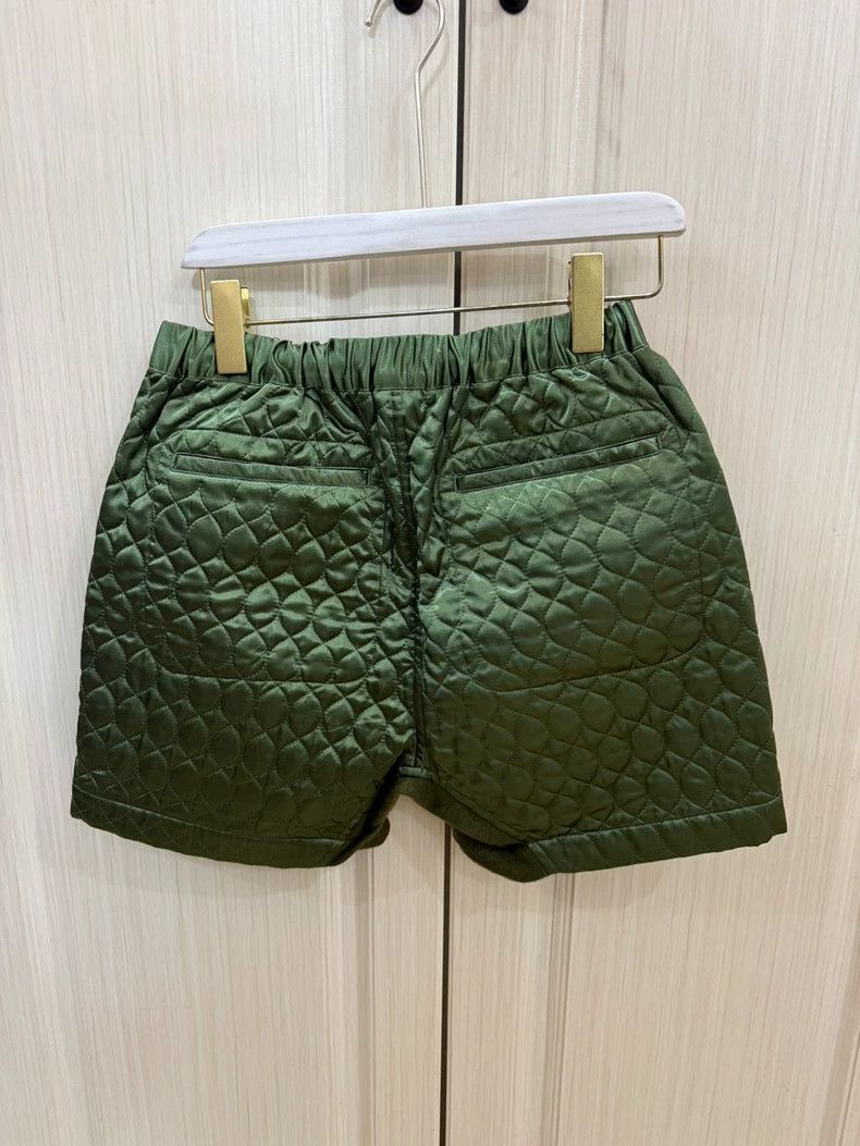 Comme des Garçons Quilted Green Shorts Size S- DMC