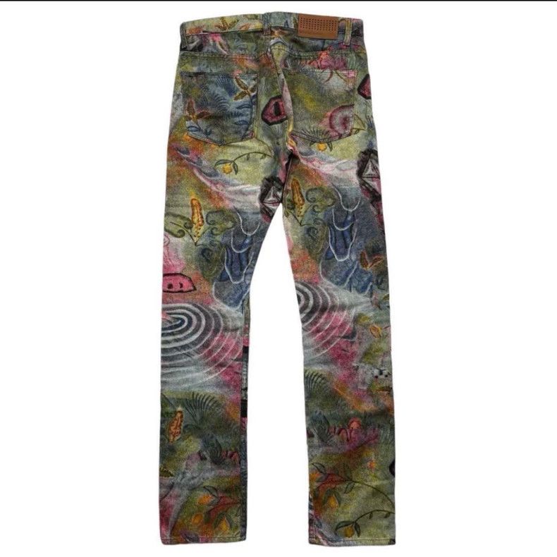 Dries Van Noten Colorful Printed Trousers by Dries Van Noten- DMC Size US 32 / EU 48 - 4 Thumbnail