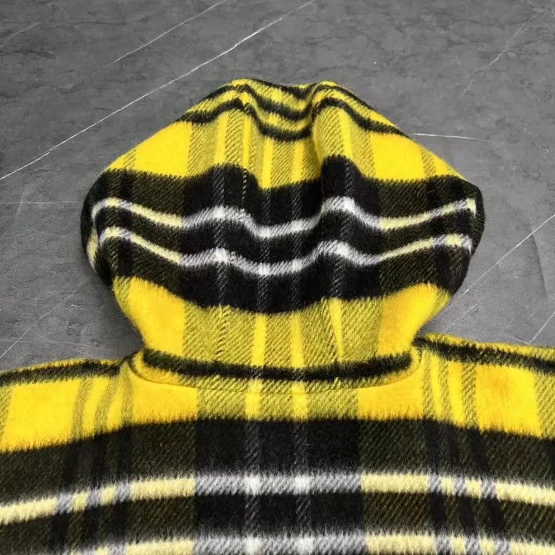 Dior Wool Plaid Cape with Tassels by Dior-yf Size US M / EU 48-50 / 2 - 8 Thumbnail