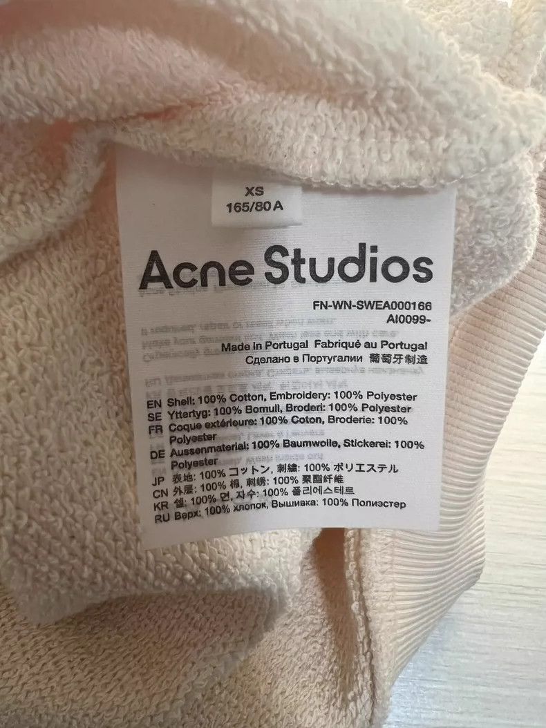 Acne Studios Acne Studios Sweatshirt with Logo Embroidery- DMC Size US M / EU 48-50 / 2 - 5 Thumbnail