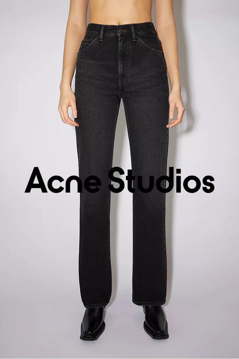 Acne Studios Acne Studios High-Waist Denim Pants Size 24/30- DMC Size US 26 / EU 42 - 6 Thumbnail