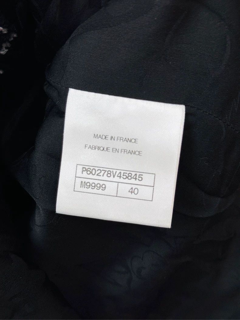 Chanel Chanel Black and White Checked Waistcoat- DMC Size US M / EU 48-50 / 2 - 3 Thumbnail