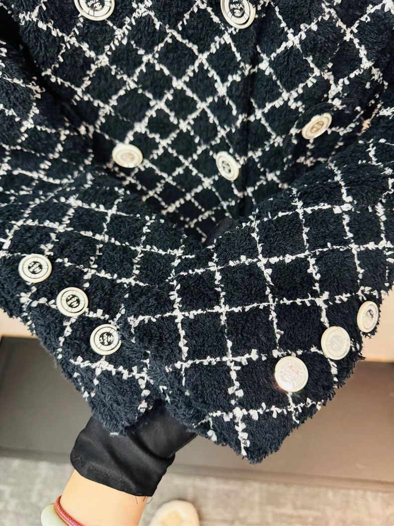 Chanel Chanel Black and White Checked Waistcoat- DMC Size US M / EU 48-50 / 2 - 4 Thumbnail