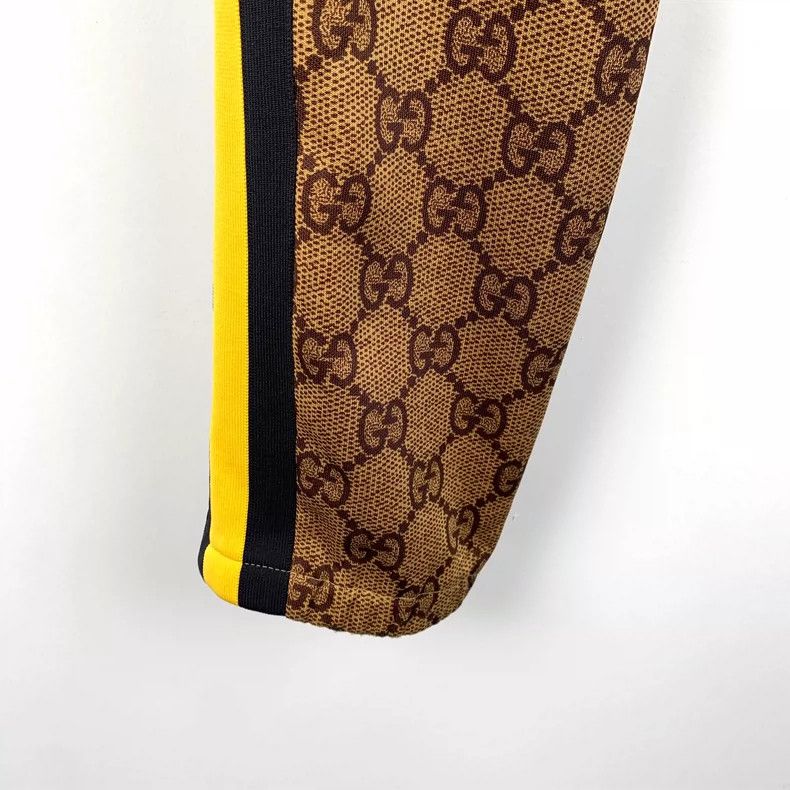 Gucci Gucci Brown Logo Drawstring Casual Pants- DMC Size US 32 / EU 48 - 4 Thumbnail