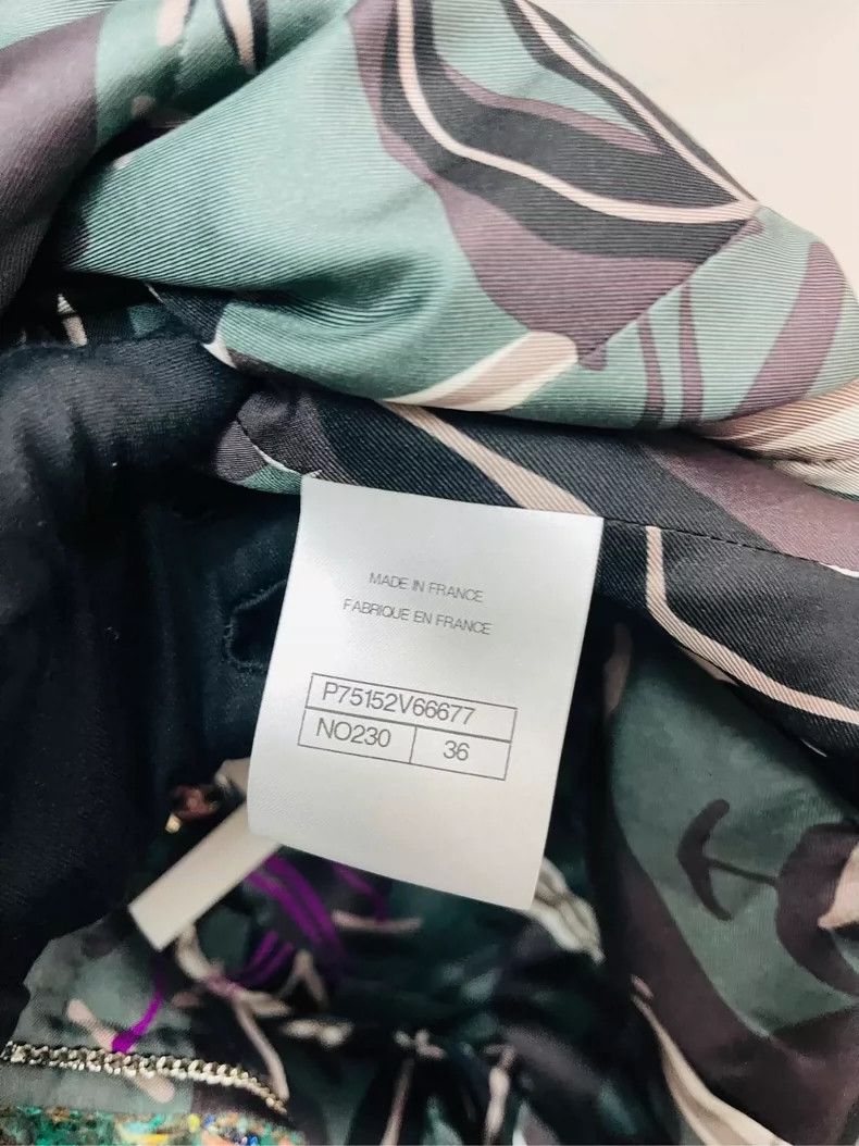 Chanel Chanel Green Soft Tweed Four Pocket Jacket- DMC Size US M / EU 48-50 / 2 - 4 Thumbnail