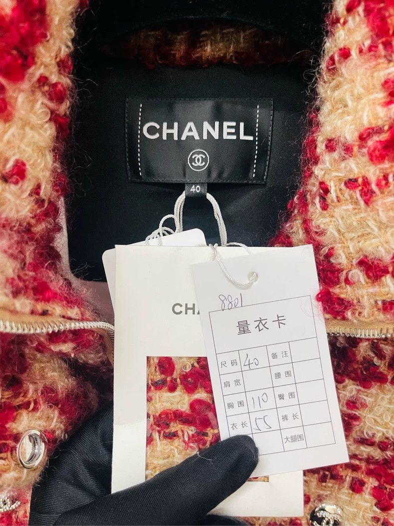 Chanel Chanel Red Checkered Vest from 24N Collection- DMC Size US M / EU 48-50 / 2 - 3 Thumbnail