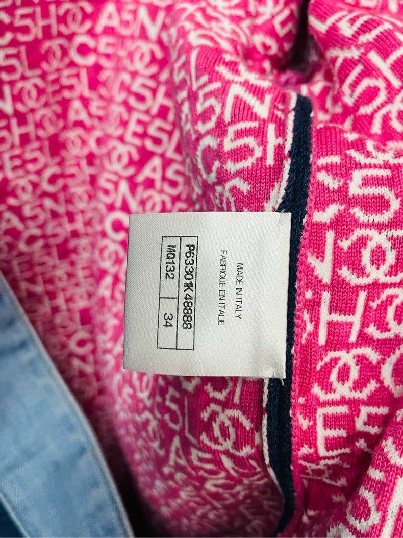 Chanel Chanel Blue Denim Quilted Cotton Jacket- DMC Size US M / EU 48-50 / 2 - 4 Thumbnail