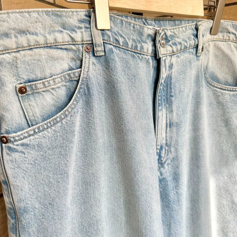 Our Legacy Our Legacy Vast Cut Wide Leg Jeans- DMC Size US 31 - 2 Thumbnail