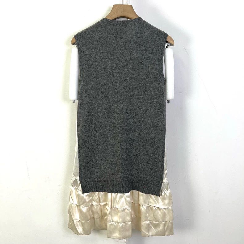 Louis Vuitton Louis Vuitton Sleeveless Knit Dress with Sequins- DMC Size 22" - 2 Thumbnail