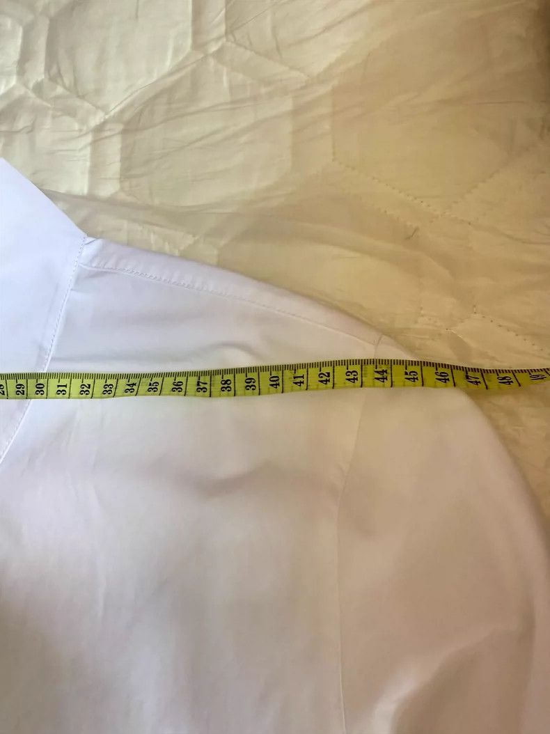 Louis Vuitton Louis Vuitton Split Side White Shirt- DMC Size US M / EU 48-50 / 2 - 7 Thumbnail