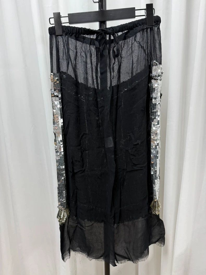 Dries Van Noten Dries Van Noten Sequined Half Skirt Size 34- DMC Size US 34 / EU 50 - 5 Thumbnail
