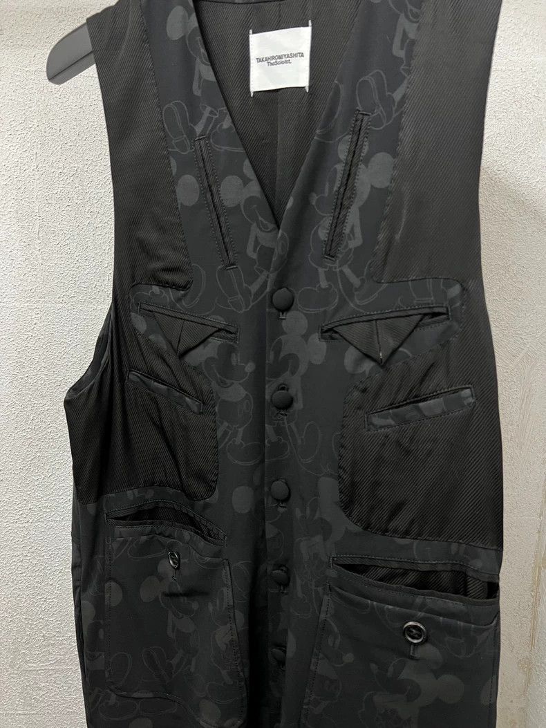 Takahiromiyashita The Soloist. Mickey Jumpsuit with Detachable Tag- DMC Size US 31 - 4 Thumbnail
