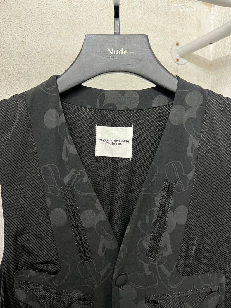 Takahiromiyashita The Soloist. Mickey Jumpsuit with Detachable Tag- DMC Size US 31 - 3 Thumbnail