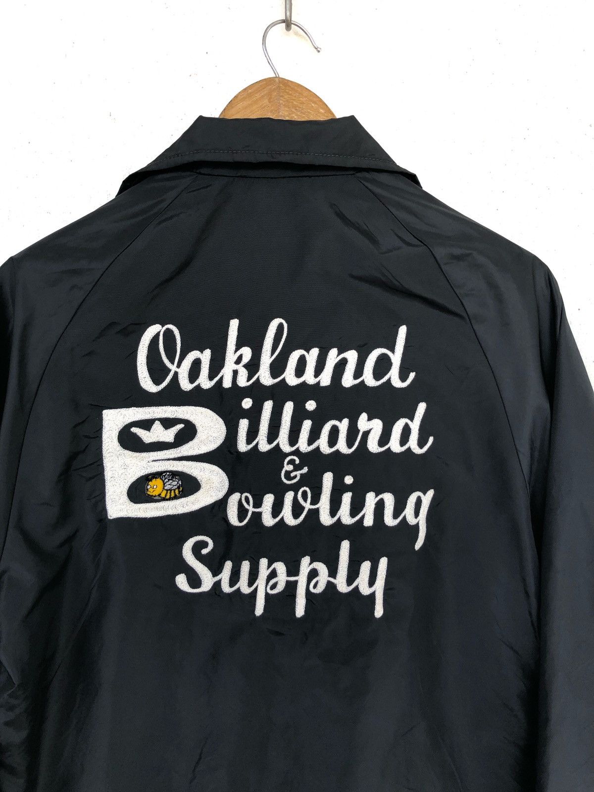 Sports Specialties 80s King Louie Oakland Billiard Bowling Supply Coach Jacket Size US M / EU 48-50 / 2 - 6 Thumbnail