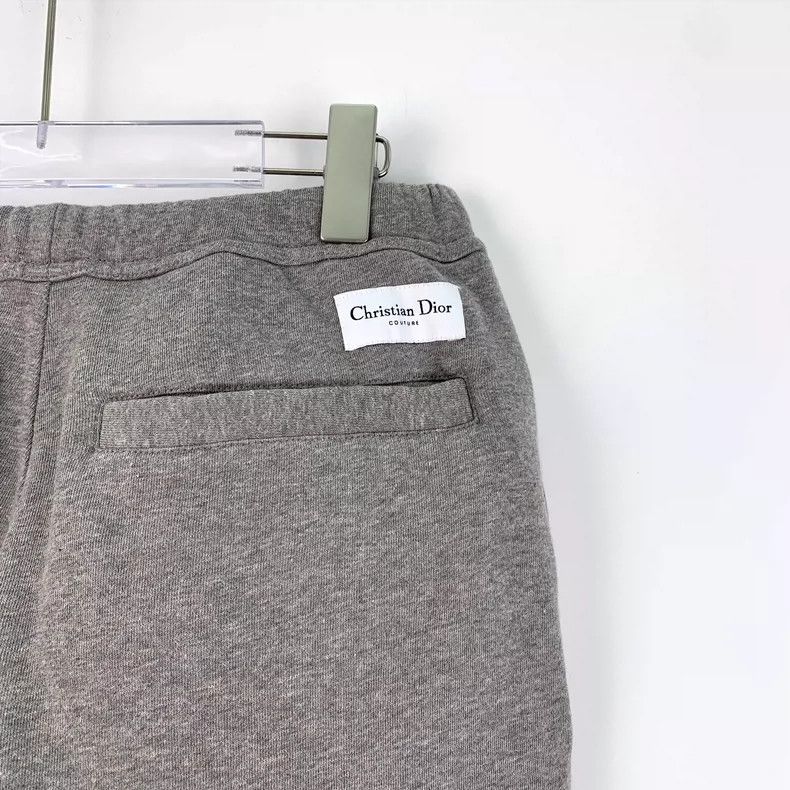 Dior Christian Dior Gray Cotton Jogger Pants M Size- DMC Size US 32 / EU 48 - 5 Thumbnail