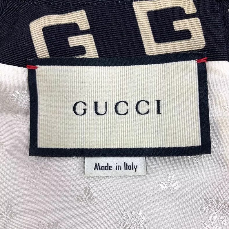 Gucci Gucci Black Logo Sleeveless Cotton Dress- DMC Size 42" / US 20 - 6 Thumbnail