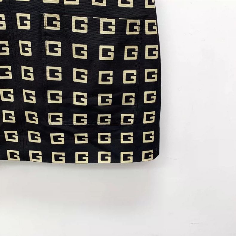 Gucci Gucci Black Logo Sleeveless Cotton Dress- DMC Size 42" / US 20 - 5 Thumbnail