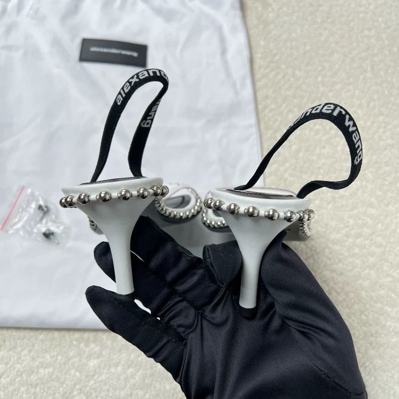 Alexander Wang Alexander Wang Transparent High Heels with Studs-yf Size US 7 / IT 37 - 5 Thumbnail