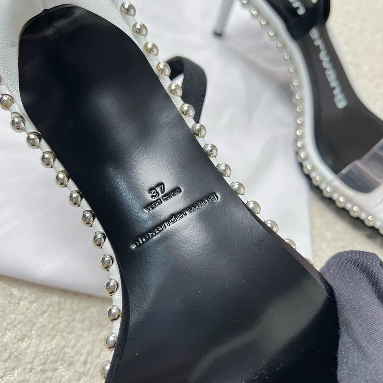 Alexander Wang Alexander Wang Transparent High Heels with Studs-yf Size US 7 / IT 37 - 6 Thumbnail
