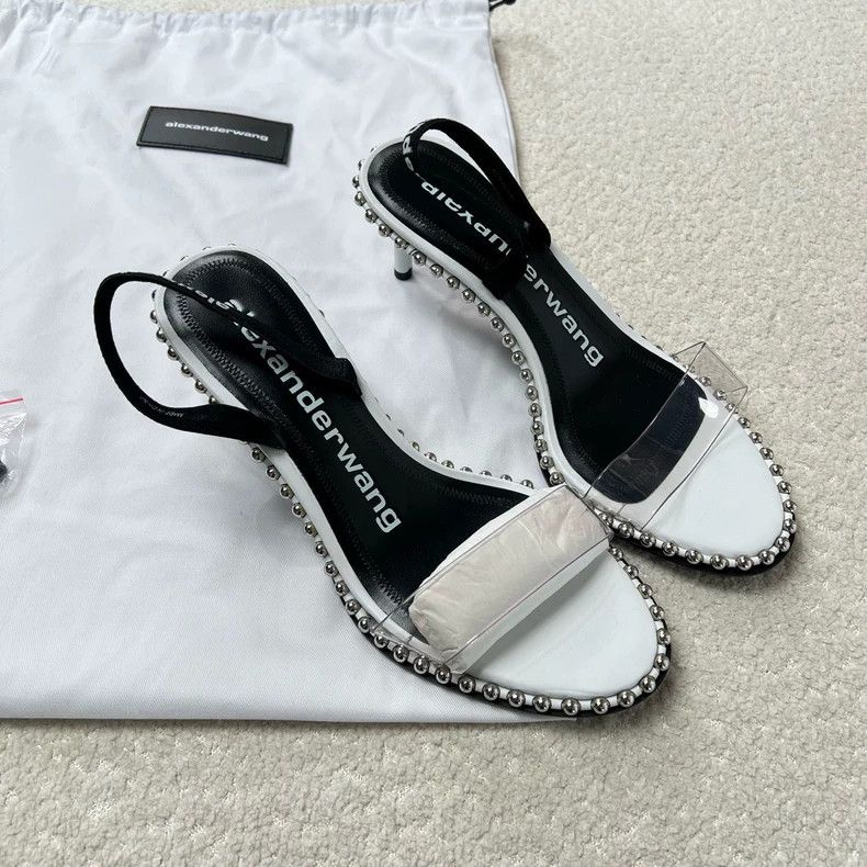Alexander Wang Alexander Wang Transparent High Heels with Studs-yf Size US 7 / IT 37 - 3 Thumbnail