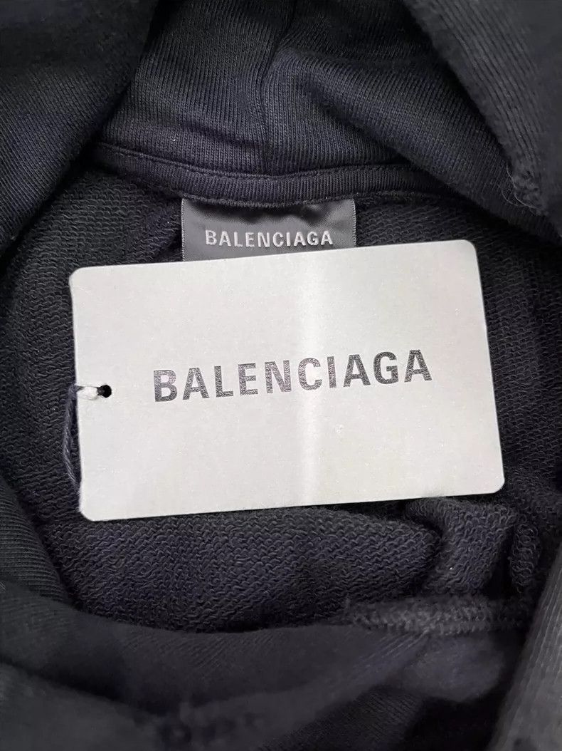 Balenciaga Balenciaga Distressed Bitcoin Hoodie- DMC Size US M / EU 48-50 / 2 - 5 Thumbnail