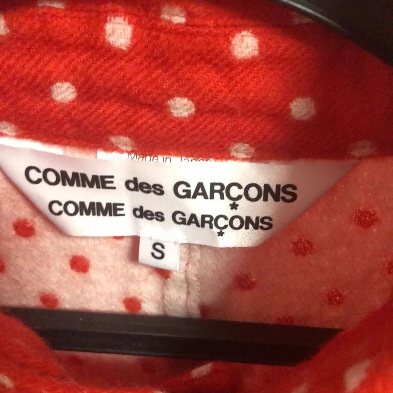Comme des Garcons Comme des Garçons Red Polka Dot Jacket- DMC Size US M / EU 48-50 / 2 - 5 Thumbnail