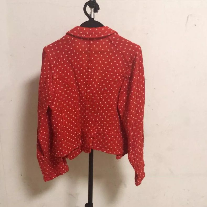 Comme des Garcons Comme des Garçons Red Polka Dot Jacket- DMC Size US M / EU 48-50 / 2 - 2 Thumbnail