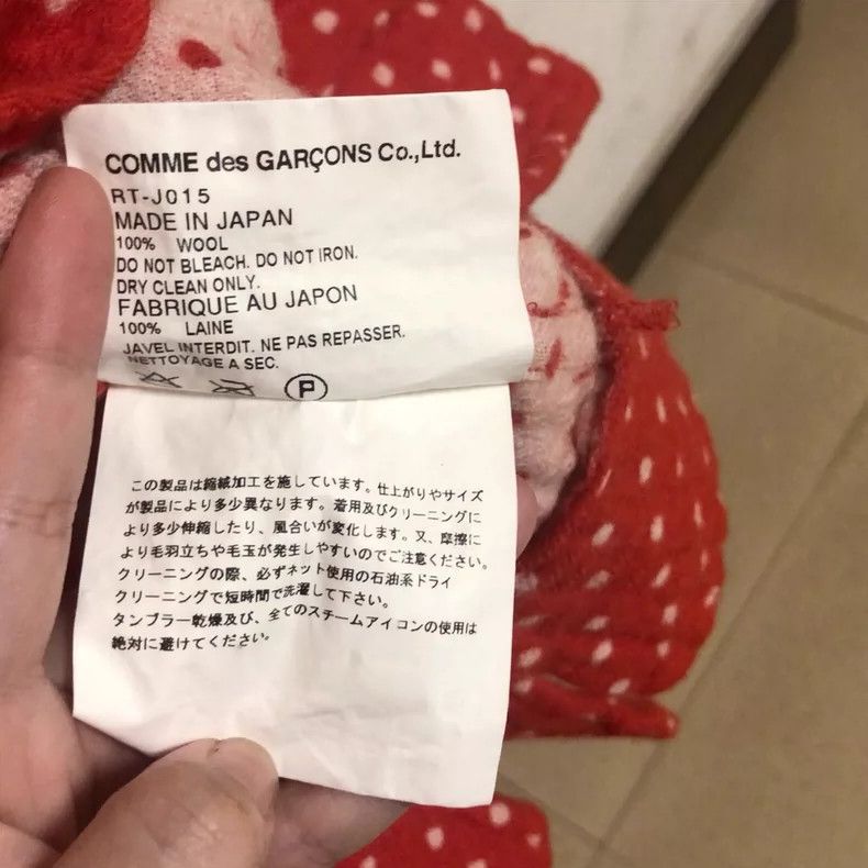 Comme des Garcons Comme des Garçons Red Polka Dot Jacket- DMC Size US M / EU 48-50 / 2 - 9 Thumbnail