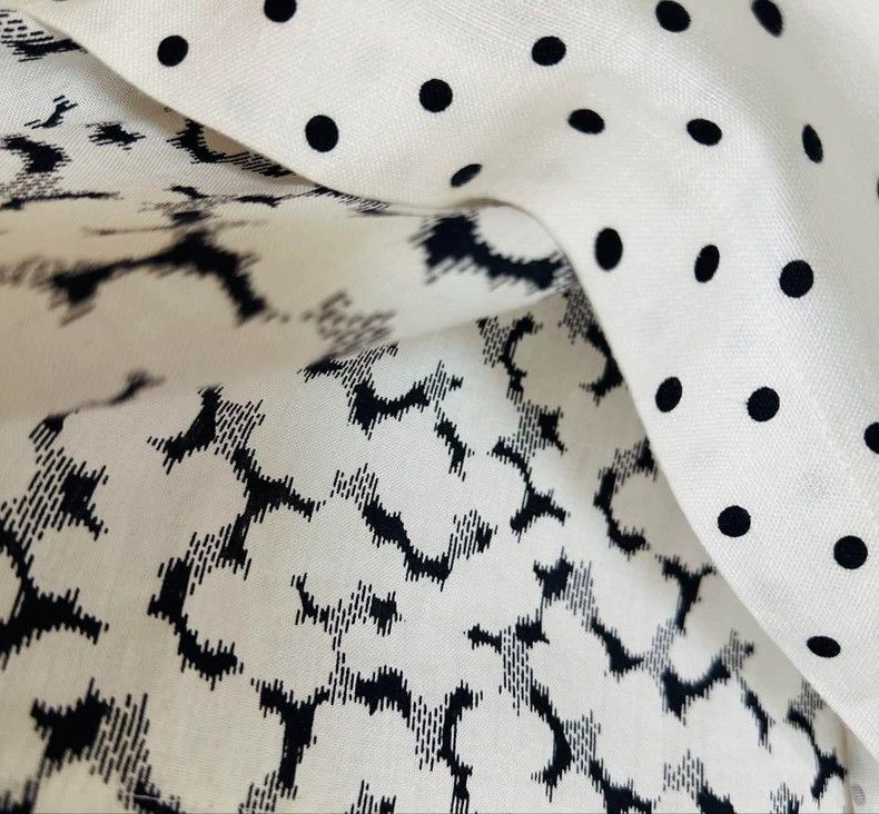 Comme des Garcons COMME des GARCONS Polka Dot Pleated Skirt- DMC Size US 31 - 4 Thumbnail
