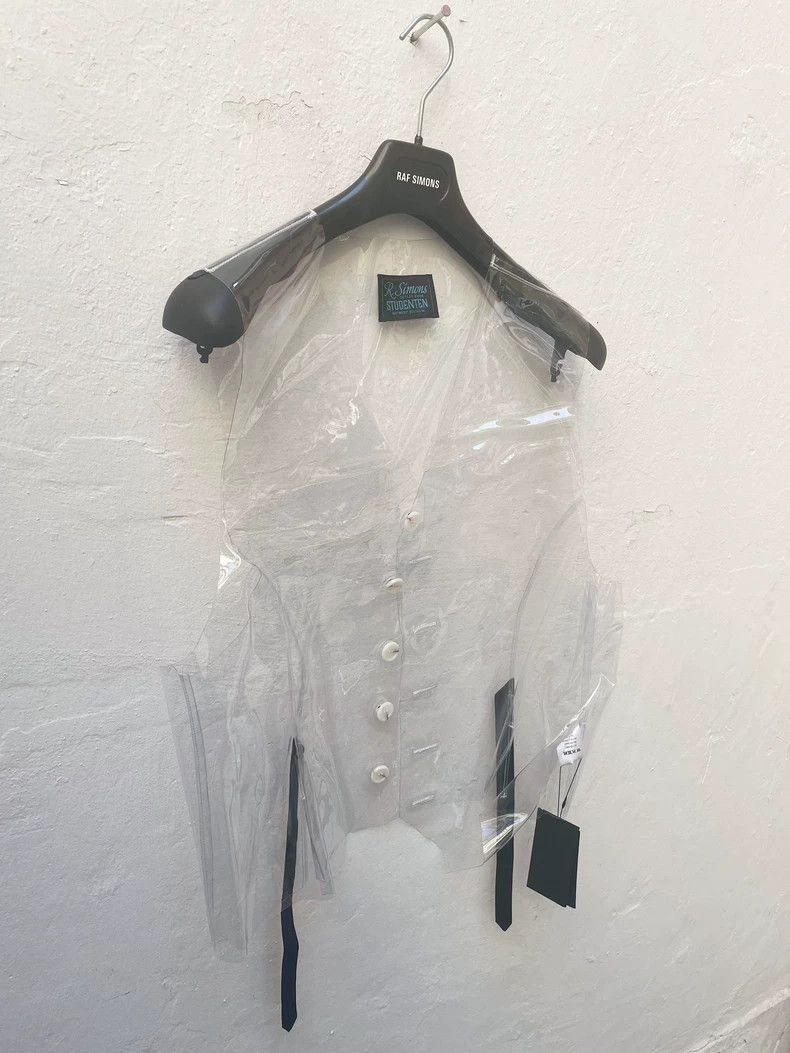 Raf Simons Raf Simons Transparent PVC Vest with Straps- DMC Size US M / EU 48-50 / 2 - 3 Thumbnail