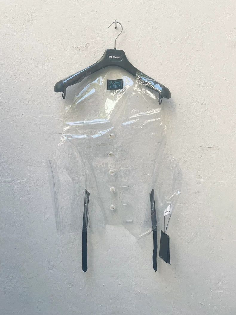 Raf Simons Raf Simons Transparent PVC Vest with Straps- DMC Size US M / EU 48-50 / 2 - 2 Thumbnail