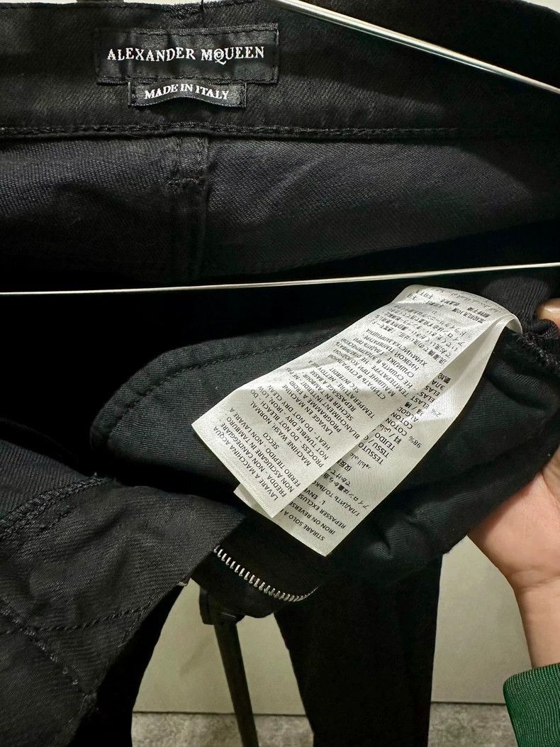 Alexander McQueen Unique Alexander McQueen Black Leather Pants- DMC Size US 30 / EU 46 - 5 Thumbnail