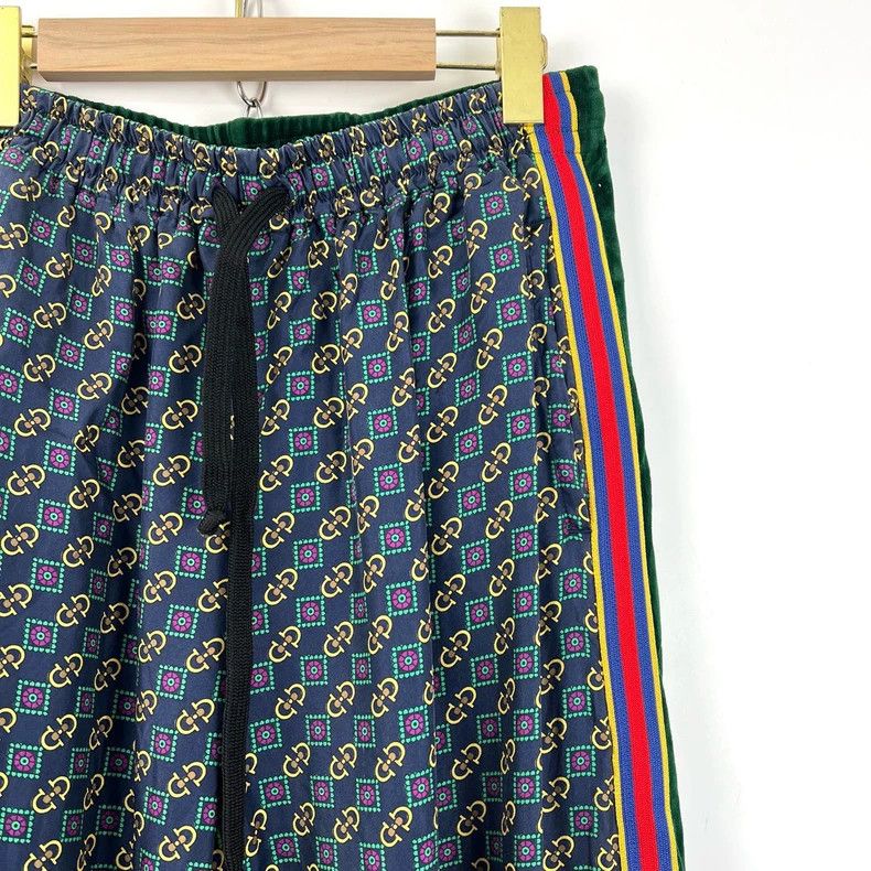 Gucci Gucci Velvet Logo Athletic Pants Size 30" / US 8 / IT 44 - 6 Thumbnail
