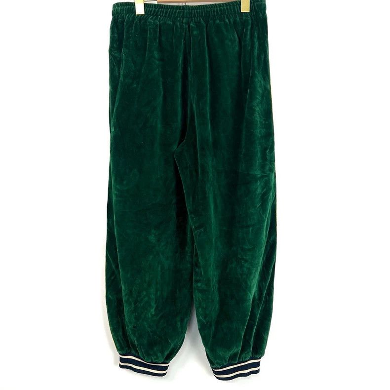 Gucci Gucci Velvet Logo Athletic Pants Size 30" / US 8 / IT 44 - 2 Thumbnail