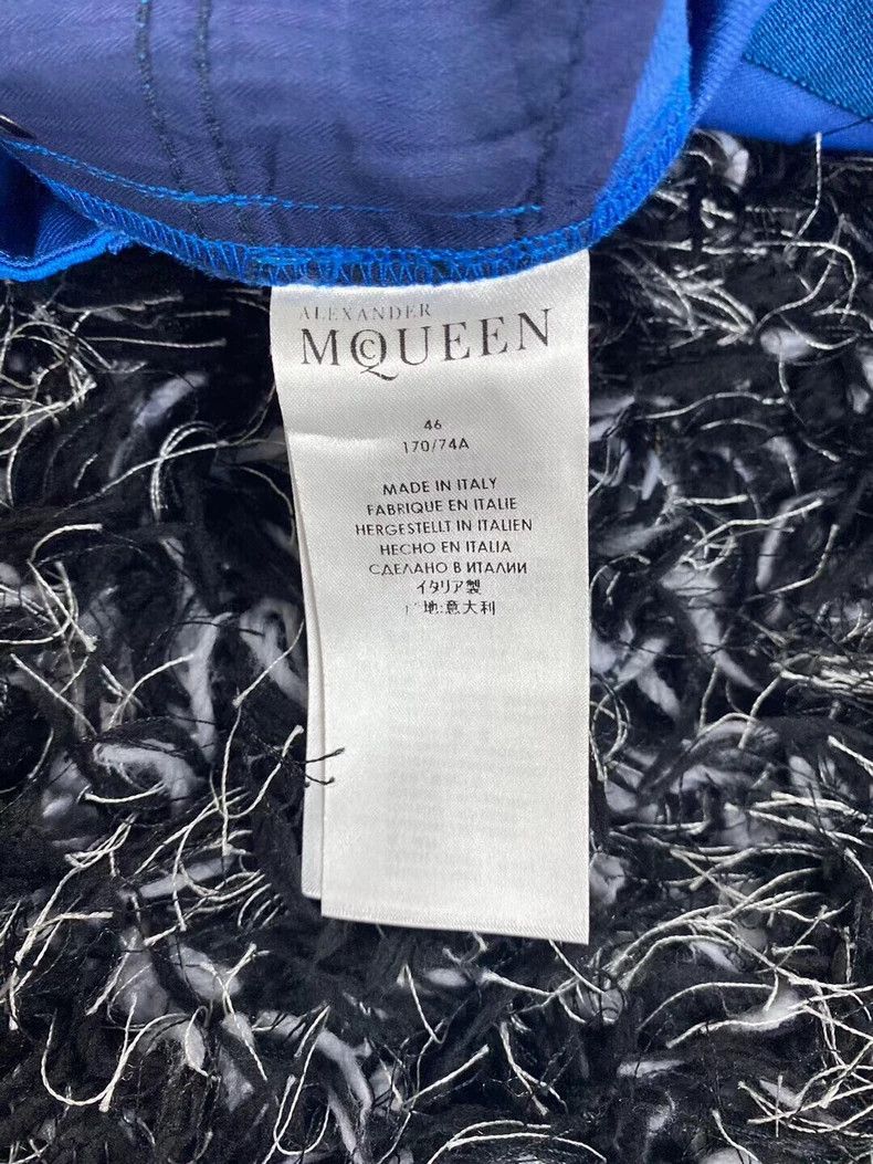 Alexander McQueen Alexander McQueen Casual Pants in Bright Blue- DMC Size US 31 - 5 Thumbnail