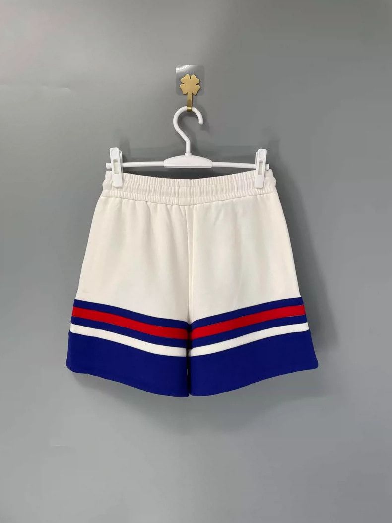 Gucci Gucci Blue and White Stripe Knit Shorts- DMC Size US 30 / EU 46 - 2 Thumbnail