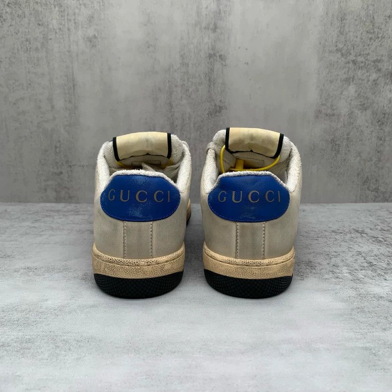 Gucci GUCCI Red Blue Double G Sneakers Size 35.5 Size US 7 / IT 37 - 5 Thumbnail