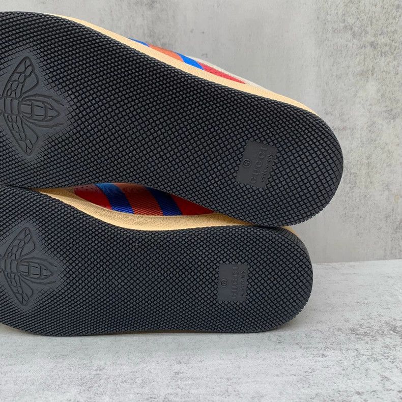 Gucci GUCCI Red Blue Double G Sneakers Size 35.5 Size US 7 / IT 37 - 9 Thumbnail