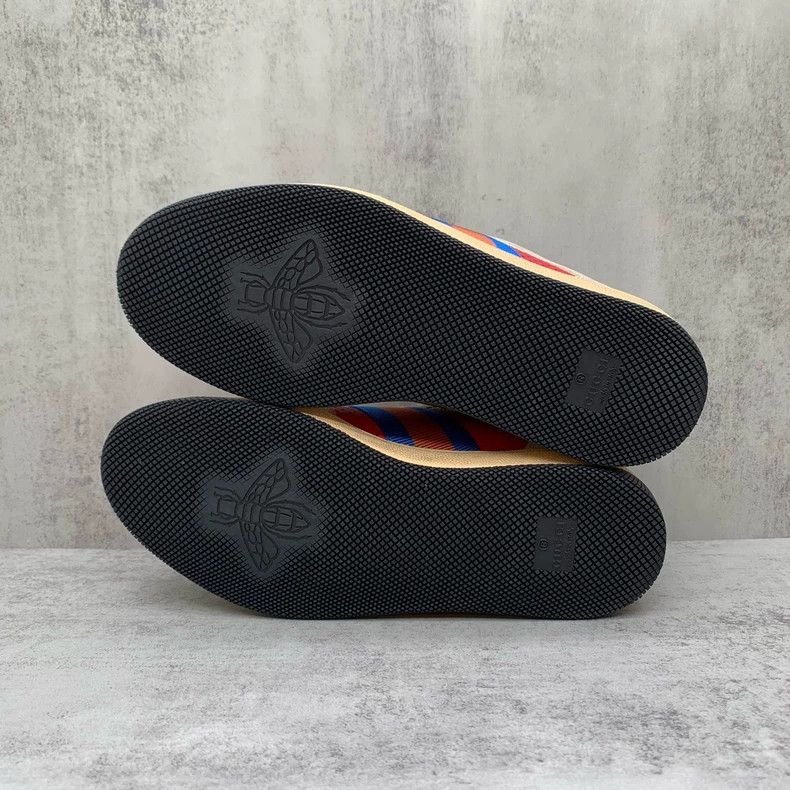 Gucci GUCCI Red Blue Double G Sneakers Size 35.5 Size US 7 / IT 37 - 7 Thumbnail