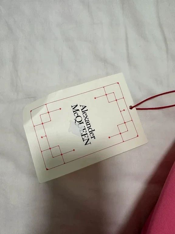 Alexander McQueen Alexander McQueen Pink Dress with Tags- DMC Size US 31 - 6 Thumbnail