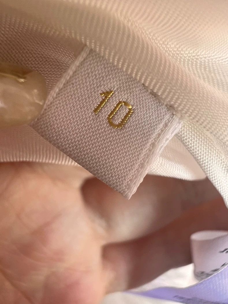 Gucci GUCCI Girls' Dress Size 10Y White- DMC Size 30" / US 8 / IT 44 - 5 Thumbnail