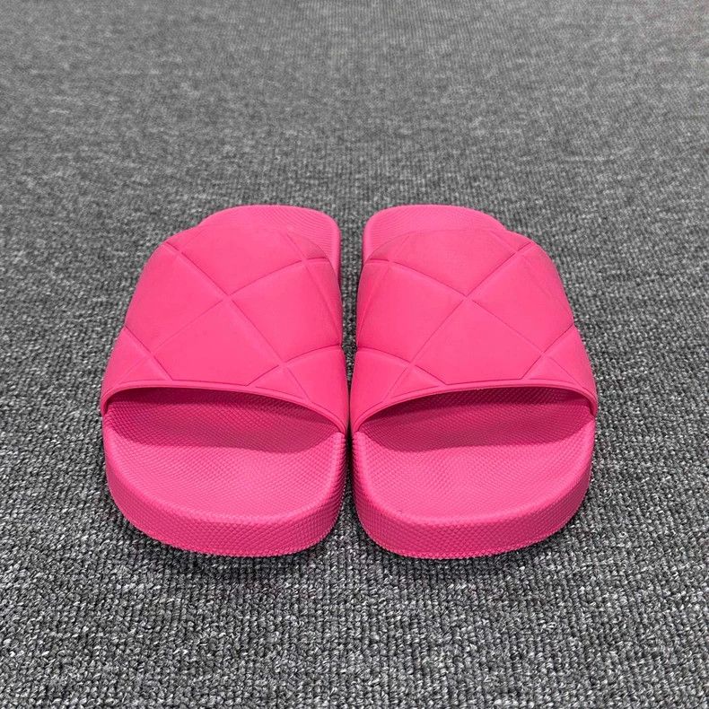 Bottega Veneta Pink Rubber Slides by Bottega Veneta Size US 6 / IT 36 - 4 Thumbnail