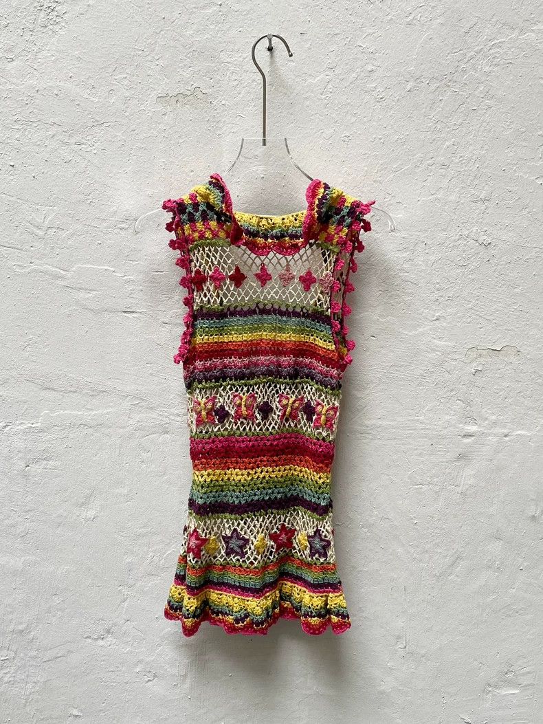 Hysteric Glamour Hysteric Glamour 90s Butterfly Knit Vest- DMC Size US M / EU 48-50 / 2 - 6 Thumbnail