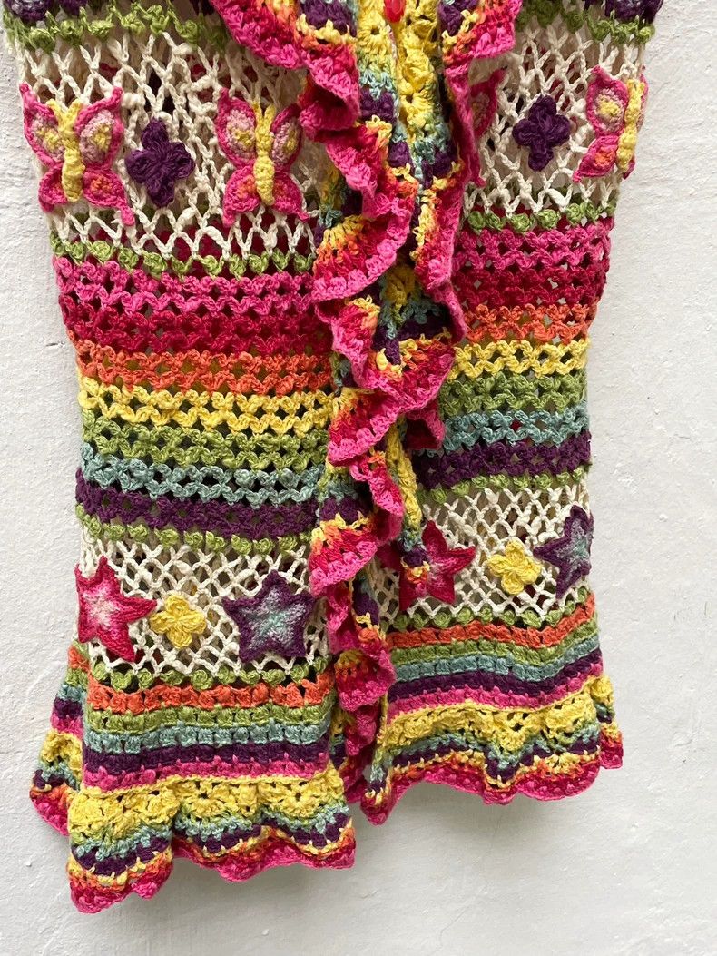 Hysteric Glamour Hysteric Glamour 90s Butterfly Knit Vest- DMC Size US M / EU 48-50 / 2 - 3 Thumbnail