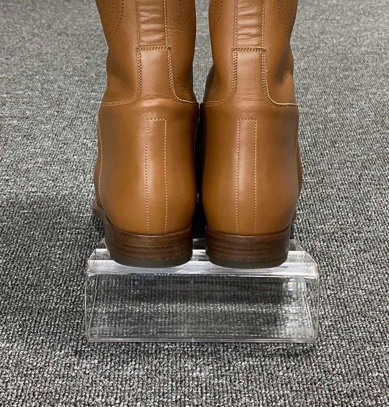 Hermes Long Shaft Boots with Kelly Buckle Design Size US 7 / IT 37 - 5 Thumbnail