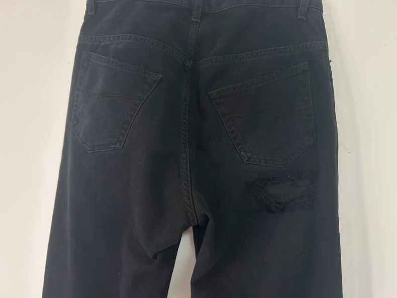 Balenciaga Balenciaga Ripped Medium Fit Black Denim Pants- DMC Size US 26 / EU 42 - 5 Thumbnail