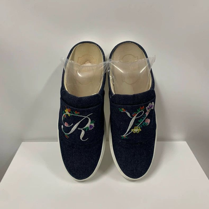 Roger Vivier Roger Vivier Classic Embroidered Slip-On Shoes Size US 8 / IT 38 - 3 Thumbnail
